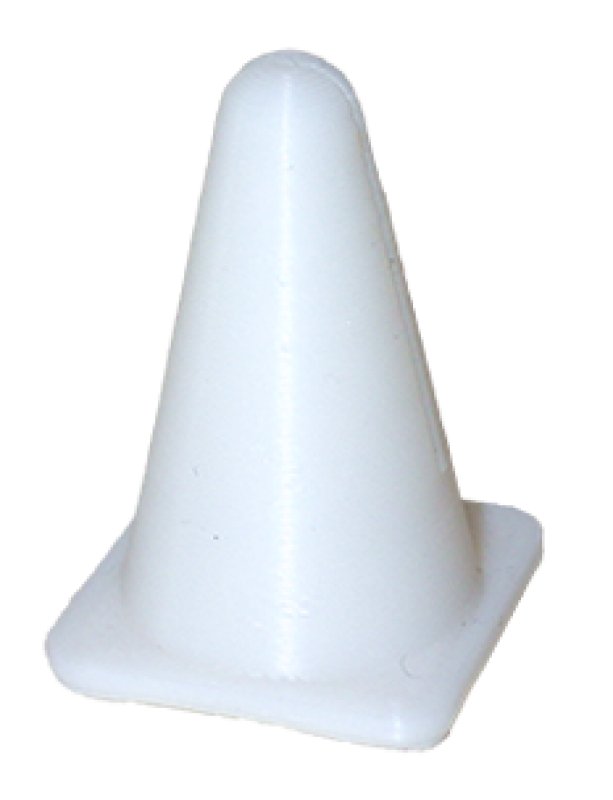 画像1: ミニュチュア ３角コーン (高さ３.5cm) メモスタンド ミニ　５個セット (1)