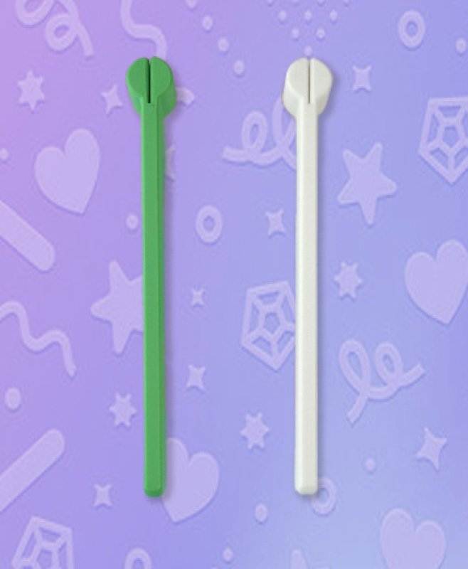 画像2: ぬい椅子用 カード＆写真スティックホルダー　 (2)