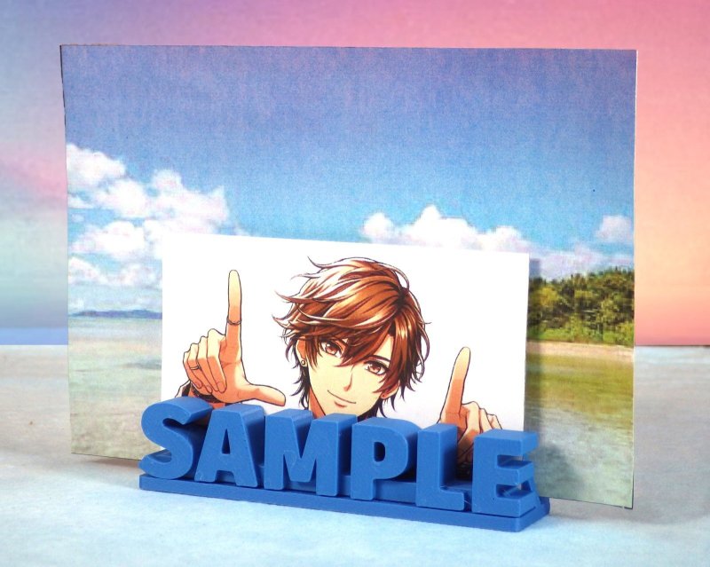 画像5: ネームフォトスタンド（オ－ダ－８文字） (5)
