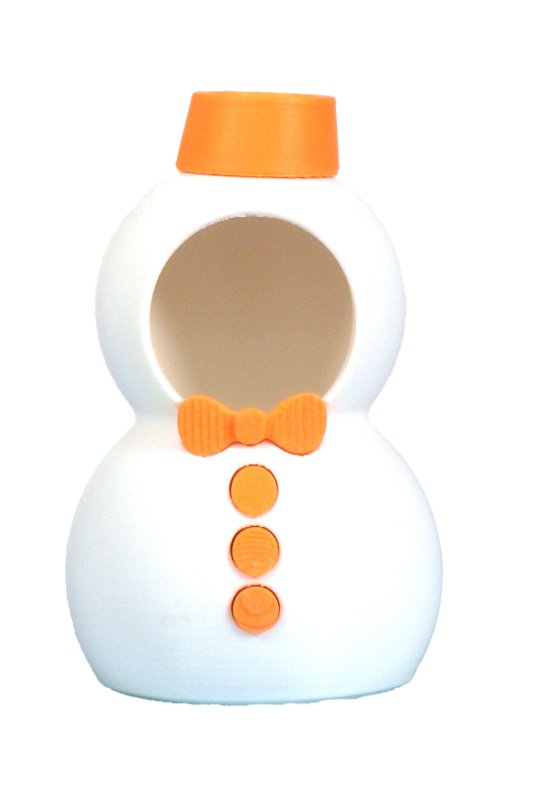 画像4: 指人形用 雪だるまホルダ－ (4)