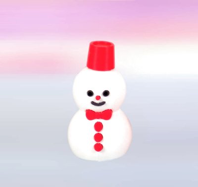 画像1: 推し色 スノーマン 雪だるま (Snow Man )