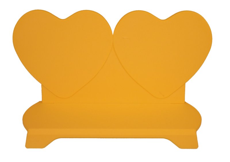 画像2: ぬい椅子 ツインハ－ト (2)