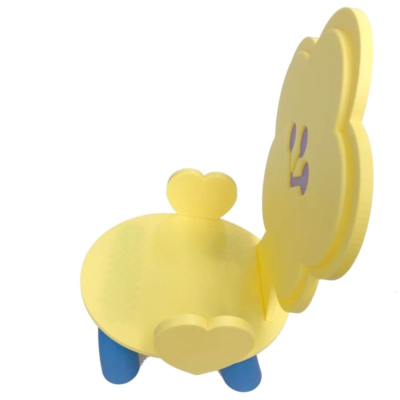 画像7: ぬい椅子 プラム (7)