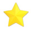 画像1: 星型アタッチメント （ぬい椅子ハート丸足用） (1)