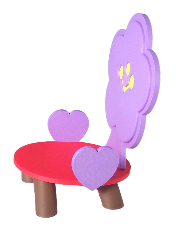 画像3: ぬい椅子 プラム (3)