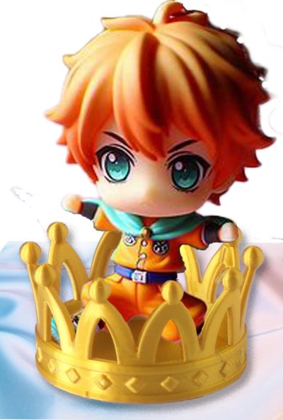 画像1: クラウン型トレイ S